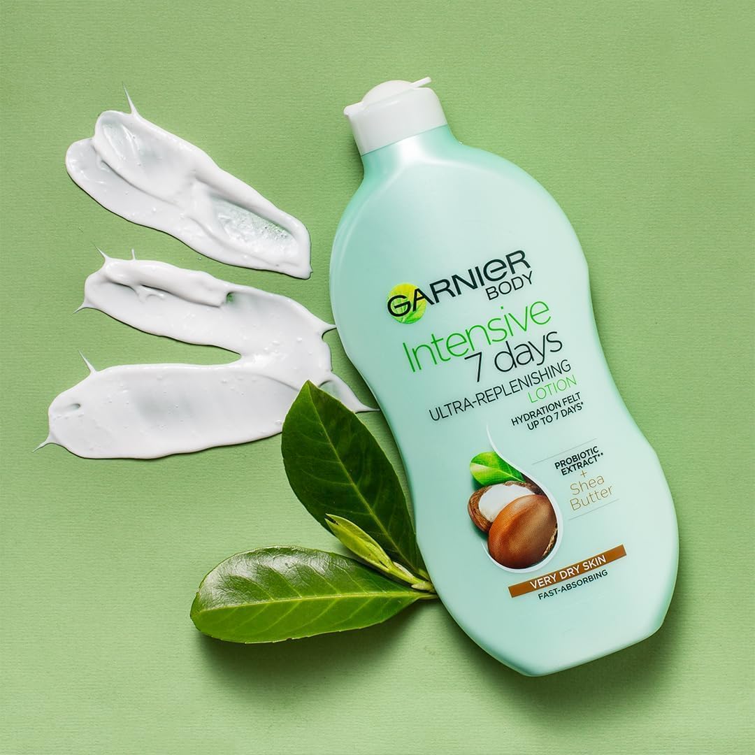 Garnier Intensive 7 Days Shea Butter Body Lotion Dry Skin, 400ml