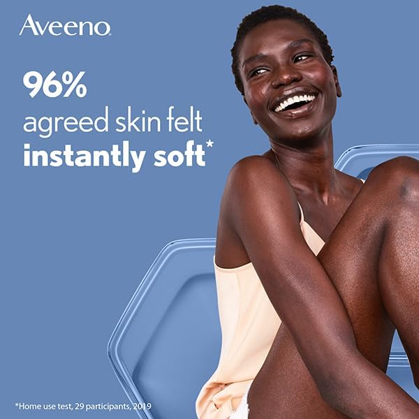 Aveeno Daily Moisturising Body Cleansing Oil (1x 200ml), Nourishing Shower Body Oil for Normal to Dry Skin, Soap-Free, Lightly Scented & Vegan* with Soothing Prebiotic Triple Oat Complex