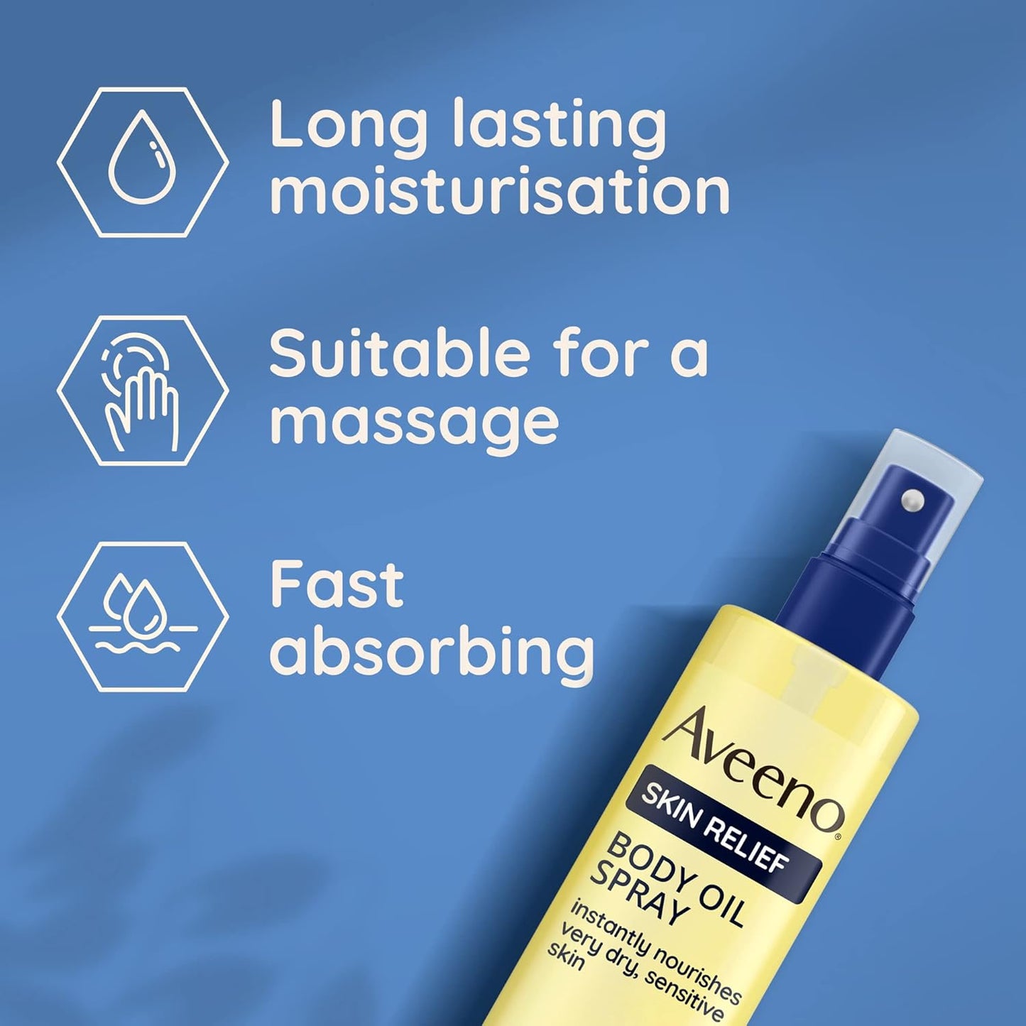 Aveeno Daily Moisturising Body Cleansing Oil (1x 200ml), Nourishing Shower Body Oil for Normal to Dry Skin, Soap-Free, Lightly Scented & Vegan* with Soothing Prebiotic Triple Oat Complex